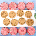 Miniatyrbilde 3 av 7: Kakeform i juletema, 8-delt kakeform i juletema, 3D-tegneseriekakeform, stemplingskakeform for barn, kakeformer Plastic-f