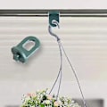 Miniatyrbillede 4 af 5: Pakke med 50x drivhusklammer - Drivhusklammer - Nem installation Lille drivhus Sort plastikklamme Fast spænde til kurv Blomsterpotte 50 stk