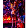 Pikkukuva 6 / 6: Zombie-asu Halloweeniin, tytöille pojille naisille cheerleaderille lukiolaiselle vankilamiehelle morsiamelle sairaanhoitajalle isoille lapsille fantasia-asu Flickor student 8-10 ans