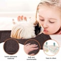 Pikkukuva 3 / 4: IC 5kpl Lemmikkityyny Valk/harmaa hamsteri Totoro Kani lämmin Tyyny Lemmikkityyny Harmaa