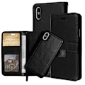 Miniatyrbillede 2 af 2: iPhone XR - Etui / Magnet Skal 2 i 1 - Vælg Farve! Sort Black Svart