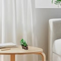 Miniatyrbilde 3 av 3: IC 2 stk. simuleringssukkulenter i potte for spisebord innendørs