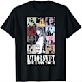 Miniatyrbillede 1 af 2: Taylor Swift trykt T-shirt med korte ærmer til kvinder GH1019-F GH1019-F GH1019-F GH1019-F S