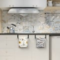 Miniatyrbillede 4 af 5: Køkkenrulleholder, Sæt med 2 Køkkenrulleholdere, Mat Sort