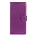 Miniatyrbillede 2 af 5: IC Samsung Galaxy A32 5G - Litchi Tekstur Etui - Lilla Lilla Lilla