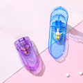 Miniatyrbillede 3 af 5: IC 1 stk. Pille Medicin ter Medicin Delt Medicin Æske Bærbar Blå
