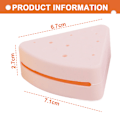 Pikkukuva 2 / 5: IC Triangel Powder Puff -kotelo, Andas Silikonimeikkisieni Pinkki