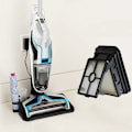 Miniatyrbilde 5 av 5: Bissell Crosswave 4-pakning 1866 1866F Vaskbare erstatningsfiltre for Bissell CrossWave 3-i-1 Multi-Surface 17132 og Pet Pro 2225N støvsugere