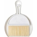 Miniatyrbild 1 av 5: Mini Sopskyffel och Borste, Mini Multifunktionell Bordsborste, Sopskyffel och Sopborste Design, Sopborste och Skyffel Set Plast för Dammuppsamlare (Vit)