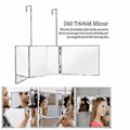 Pikkukuva 2 / 5: Retractable Hanging Three-sided Folding Vanity Mirror