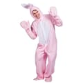 Pink Bunny Kostume Voksen Dyrepyjamas Påske Halloween Festkostumer