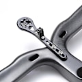 Miniatyrbilde 2 av 5: Integrert aerostyrestang i aluminium for sykkelcomputer, kombinert festebrakett for Garmin Wahoo Bryton Gopro frontlykt