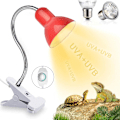 Miniatyrbillede 1 af 7: Skildpadde varmelampe, krybdyr landskildpadde lampe, landskildpadde lampe, krybdyr varmelampe, til krybdyr, padder, skildpadder Bread