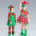 Miniatyrbilde 5 av 7: Fe-kostyme for barn, jenter og gutter, julefe-kostyme, julefe-onesie til julekarnevalfest (104-140) 3-10 år Pojkar 4-6 Jahre