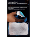 Miniatyrbilde 3 av 4: Gaming Finger Sleeves For Mobile Gaming 0.25mm Glass Silver Fiber Seamless Thumb Fingertip Cover For Pubg/cod/lol/ros