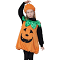 Miniatyrbilde 1 av 6: Halloween-kostymer for barn, varm gresskarvest for gutter og jenter pumpa väst 3-4 år