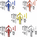 Miniatyrbilde 1 av 5: Dummy13 Magnetisk Actionfigursett, 3D Magnetisk Actionfigursett