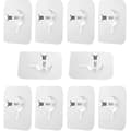 10 Pieces - Self-Adhesive Nails Without Drilling - Self-Adhesive Frame Clip Hook