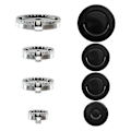 Miniatyrbilde 3 av 5: Universal Burner Crown Flame Cap Oven Cooker Hob Gas for ,Flame Burner Cap Crown Fits All Between S