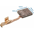 Miniatyrbild 3 av 4: Par motor kolborstar för Makita CB440, 194427-5, CB-436 sladdlösa borrar, skruvdragare (3 x 10 x 13,4 mm)