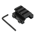 Pikkukuva 1 / 5: IC 20 - 20 mm Rengas Tactical Track Clamp 21 mm Korttipaikka Metsästys Kivääri Musta