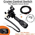 Pikkukuva 3 / 5: Autonopeuden säädin kytkin johtosarjalla Toyota Corolla Camry Prius Land Cruiser RAV4 Hilux 84632-34011
