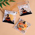 Pikkukuva 5 / 5: IC 100kpl Happy Halloween Karkkipussi Lahja Kakkupussit Keksit Välipala A4