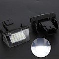 Pikkukuva 3 / 4: 2kpl 18 LED-auton rekisterikilven valo vasen & oikea C3 2002-2009 / BERLINGO / 306 307 406 5008..DEBUNS