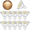 Pikkukuva 1 / 5: GU5.3 LED-lamppu, MR16 LED 12V 3W vastaa 30W halogeenilamppua, lämmin valkoinen 3000K, ei-himmennettävät LED-kohdelamput, 10 kpl [Energialuokka F]