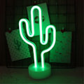 Miniatyrbild 4 av 5: IC Kaktus Neonskylt, Dekorativ LED Neon Batteridriven