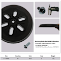 Miniatyrbild 4 av 5: 150 mm Slipplatta Kompatibel med Bosch GEX 150, GEX 150 AC, GEX 150 Turbo Slipmaskin Hårdhet..DEBUNS