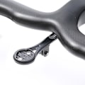 Miniatyrbilde 3 av 5: Integrert aerostyrestang i aluminium for sykkelcomputer, kombinert festebrakett for Garmin Wahoo Bryton Gopro frontlykt