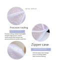 Miniatyrbilde 3 av 5: Enkel hattvaskbeskytter Baseball Cap Cleaner Vaskeripose Vask hattpose Vaskemaskin Mesh Bag Ny 2 stk