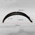 Pikkukuva 4 / 5: 26/20 x40 Pyörän Lokasuojat Fat Tire Mud Guards Lokasuojasarja Lokasuojat BMX Taitettava Lumi E-Bike Pyörä MTB Pyöräilytarvikkeet