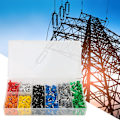Miniatyrbilde 3 av 4: 1200 stk. boks Pre-isolert Ferrule Krympe Tube Terminal Ledningskontakt, DUBUNS
