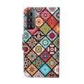 Pikkukuva 2 / 5: Kuviollinen lompakko iPhone 7/8/SE 2020 - monivärinen