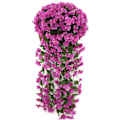 Miniatyrbild 1 av 5: Konstgjorda hängande blommor och växter Purple