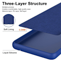Miniatyrbillede 5 af 5: IC Samsung Galaxy S23 Cover Gummibelagt TPU Sort