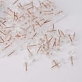 Miniatyrbilde 3 av 5: 100 stk. klare plastikk hodepinner, rosegull pushpins, vegg pushpins, korktavle pushpins, I-formet pinne for oppslagstavle, markør