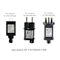Miniatyrbillede 5 af 5: 4,5v transformer LED-controller strømforsyning vandtæt lavspændingstransformator