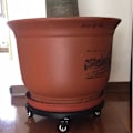Miniatyrbild 2 av 5: Planter Caddy Plant Stand Med Låsbara Hjul Hög Belastningskapacitet För Utomhus- Och Inomhusbruk (1 st, Svart)