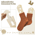 Miniatyrbild 2 av 5: 6 delar Sock Blockers Trä Sock Blocker för stickning Virka S