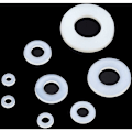Miniatyrbilde 4 av 5: Nylon Skive Plastavstandsstykke M2 M2.5 M3 M4 M5 M6 M8 M10 Flat Skive Rund 520 Stk