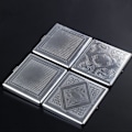 Miniatyrbilde 4 av 5: IC Dobbelåpne metall sigarett etui s futteral for ca 20 sigaretter bokser B