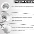 Miniatyrbillede 4 af 7: Skildpadde varmelampe, krybdyr landskildpadde lampe, landskildpadde lampe, krybdyr varmelampe, til krybdyr, padder, skildpadder Bread