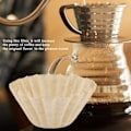 Miniatyrbillede 3 af 7: 50 engangs kaffefiltre i træfiber - 1-2 kopper to 2 cups