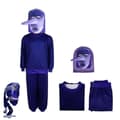 Inside Out 2 Cosplay Kostyme Party Maskerade Jumpsuit Bodysuit Ennui Ennui 100