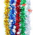 Miniatyrbilde 5 av 5: IC 10 STK juleglitter, krans, juletre glitter Sølv