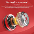 Miniatyrbilde 5 av 5: Trådløst Bluetooth-headset Super Long Standby Support Tf-kort Devil Luminous Headset Fargerike red devil