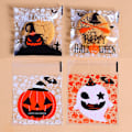 Pikkukuva 2 / 5: IC 100kpl Happy Halloween Karkkipussi Lahja Kakkupussit Keksit Välipala A4